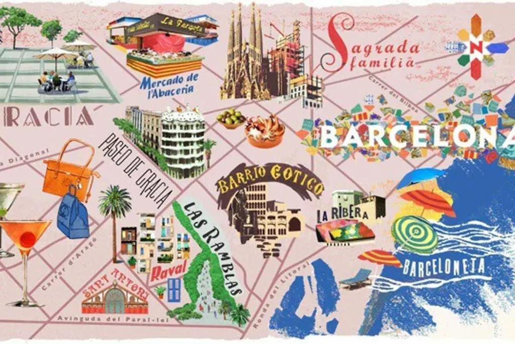 Apartman 7 Pax Montserrat Ramblas Barcelona Spanyolország